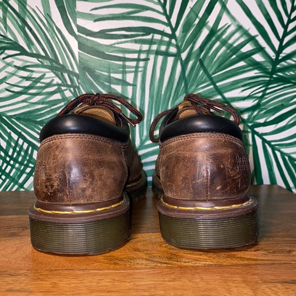 Dr. Martens Crazy Horse Brown Leather Oxfords 8053 Men’s Size US 11 - Picture 4 of 9